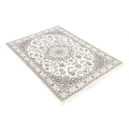 Tappeto Nain 9La Persia bianco verde 102x145