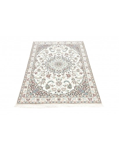 Tappeto Nain 9La Persia bianco verde 102x145