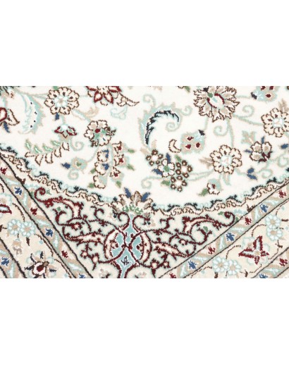 Tappeto Nain 9La Persia bianco verde 102x145