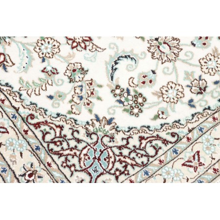 Tappeto Nain 9La Persia bianco verde 102x145