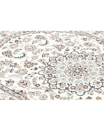 Tappeto Nain 9La Persia bianco verde 102x145