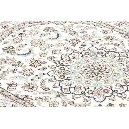 Tappeto Nain 9La Persia bianco verde 102x145