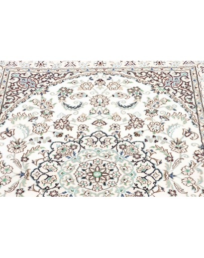 Tappeto Nain 9La Persia bianco verde 102x145