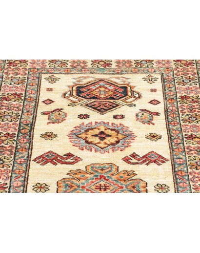 Tappeto Kazak Fine Pakistan marrone rosso 80x242