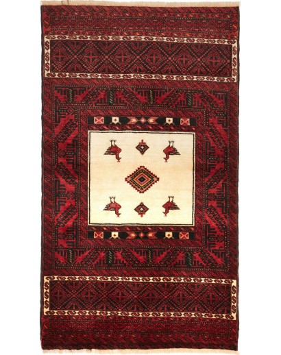 Tappeto Baluch Persia marrone 110x190