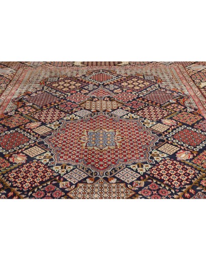 Tappeto Nadjafabad Persia azzurro marrone 305x430