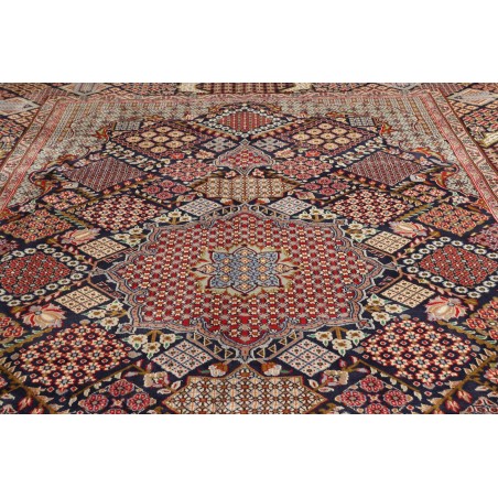 Tappeto Nadjafabad Persia azzurro marrone 305x430