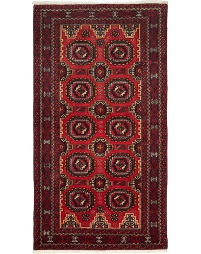 Tappeto Baluch Persia grigio marrone 103x194