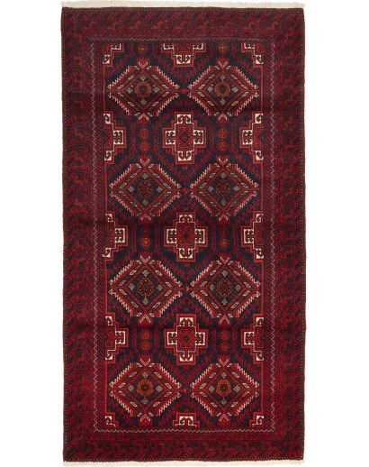 Tappeto Baluch Persia grigio marrone 110x202