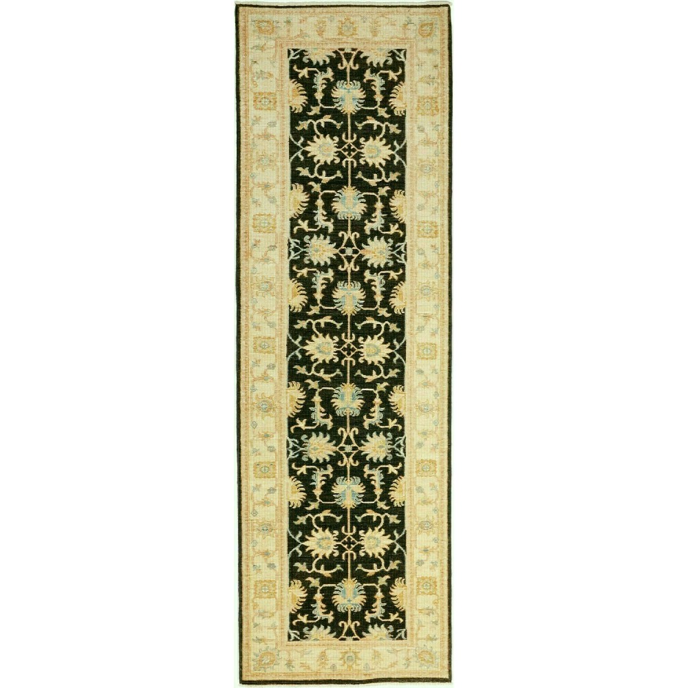 Tappeto Zigler Fine Pakistan marrone 84x276 Tappeto Zigler Fine Pakistan marrone 84x276