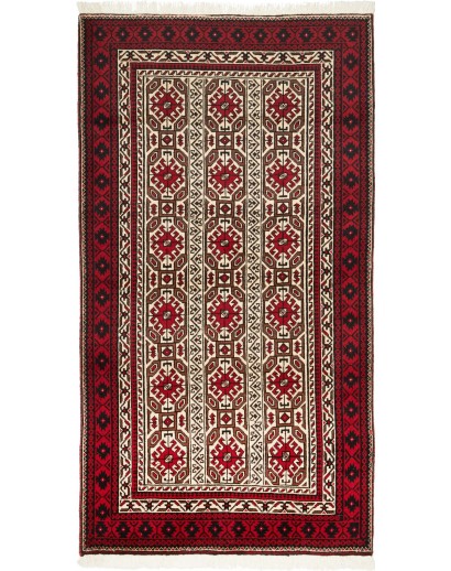 Tappeto Baluch Persia grigio marrone 98x185