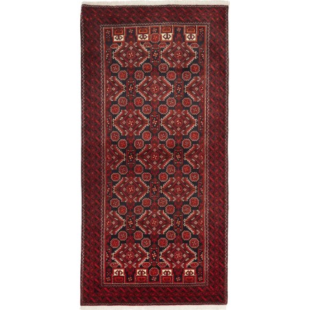 Tappeto Baluch Persia marrone grigio 100x205