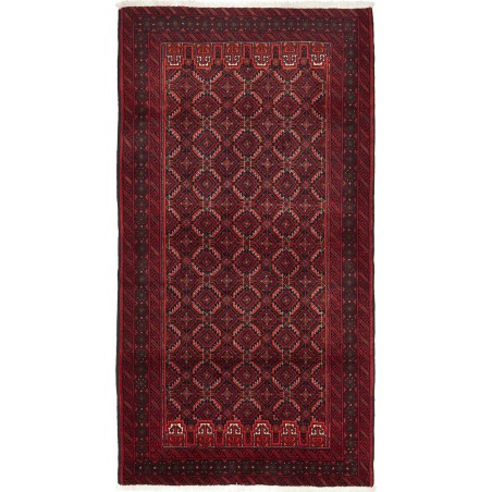 Tappeto Baluch Persia grigio marrone 110x207