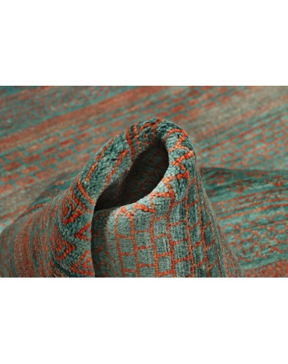 Tappeto Royal Gabbeh Pakistan azzurro rosso 156x221