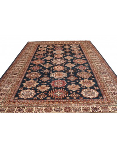 Tappeto Kazak Fine Pakistan grigio marrone 281x371