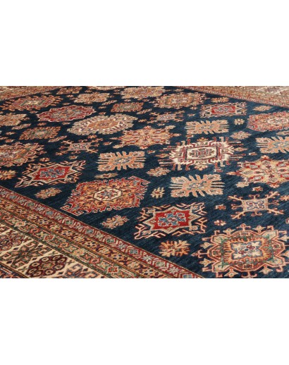 Tappeto Kazak Fine Pakistan grigio marrone 281x371