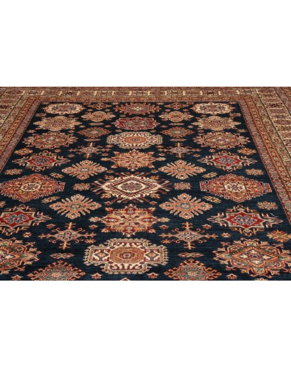 Tappeto Kazak Fine Pakistan grigio marrone 281x371