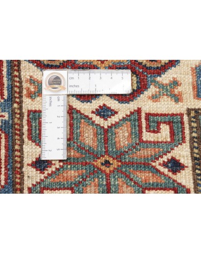 Tappeto Kazak Fine Pakistan grigio marrone 281x371