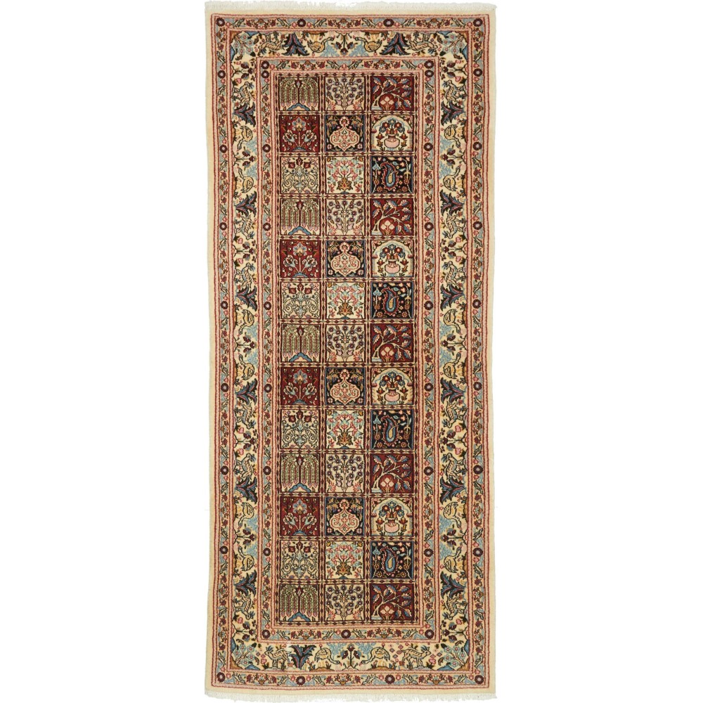 Tappeto Moud Persia marrone 81x201 Tappeto Moud Persia marrone 81x201