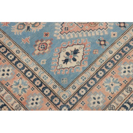Tappeto Kazak Afghanistan bianco azzurro 149x207