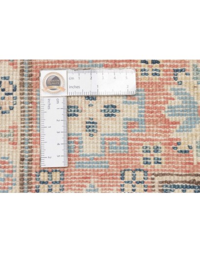 Tappeto Kazak Afghanistan bianco azzurro 149x207