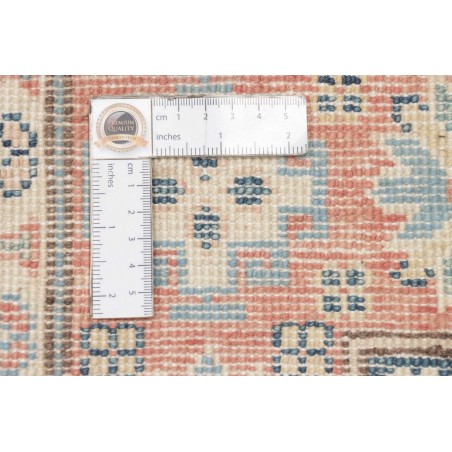 Tappeto Kazak Afghanistan bianco azzurro 149x207