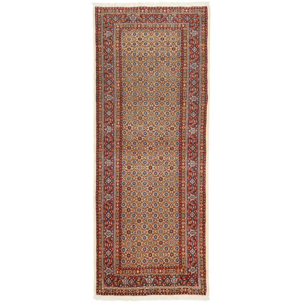 Tappeto Moud Persia marrone giallo 82x210 Tappeto Moud Persia marrone giallo 82x210