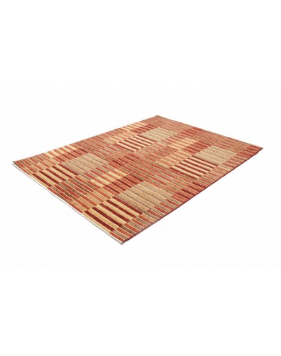 Tappeto Barjesta Pakistan rosso marrone 154x200