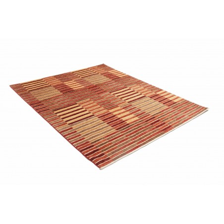 Tappeto Barjesta Pakistan rosso marrone 154x200