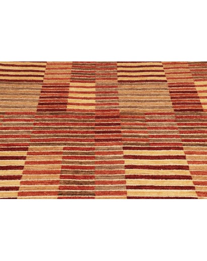 Tappeto Barjesta Pakistan rosso marrone 154x200