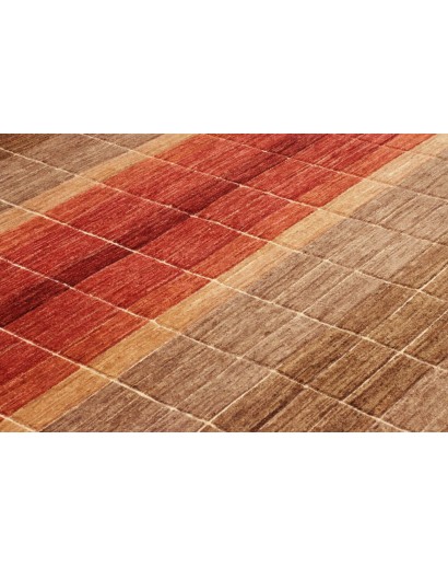 Tappeto Barjesta Pakistan rosso marrone 155x207