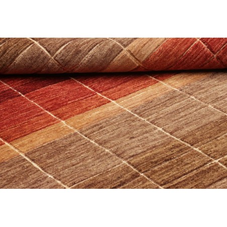 Tappeto Barjesta Pakistan rosso marrone 155x207