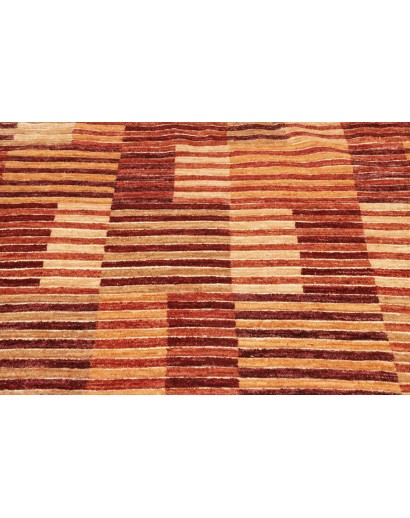 Tappeto Barjesta Pakistan marrone giallo 124x184