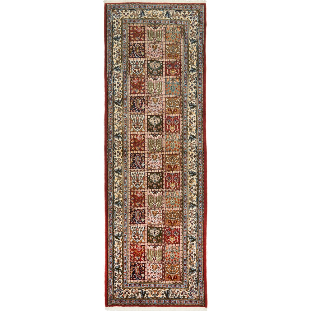 Tappeto Moud Persia azzurro giallo 79x248 Tappeto Moud Persia azzurro giallo 79x248