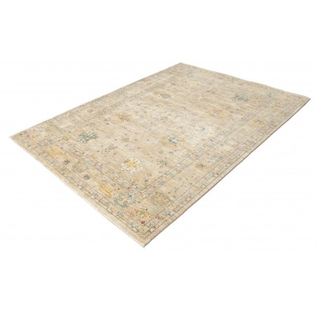 Tappeto Malka Pakistan marrone azzurro 171x230