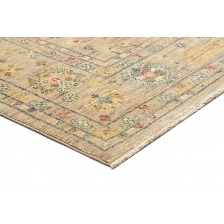 Tappeto Malka Pakistan marrone azzurro 171x230