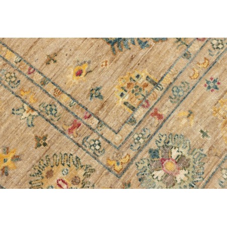 Tappeto Malka Pakistan marrone azzurro 171x230