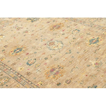 Tappeto Malka Pakistan marrone azzurro 171x230