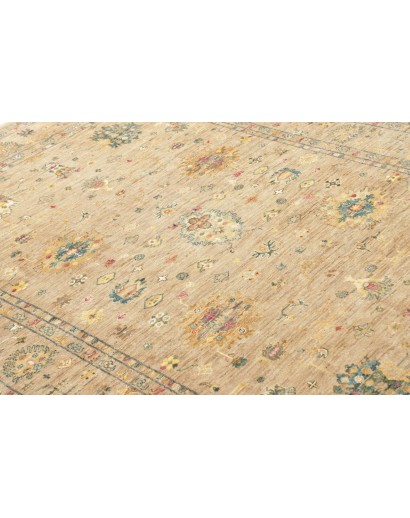 Tappeto Malka Pakistan marrone azzurro 171x230