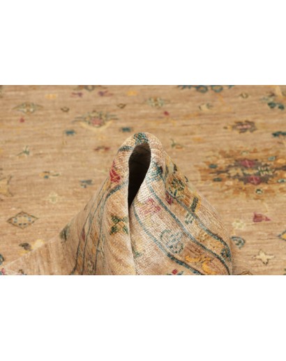 Tappeto Malka Pakistan marrone azzurro 171x230