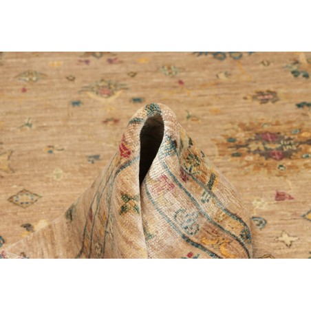 Tappeto Malka Pakistan marrone azzurro 171x230