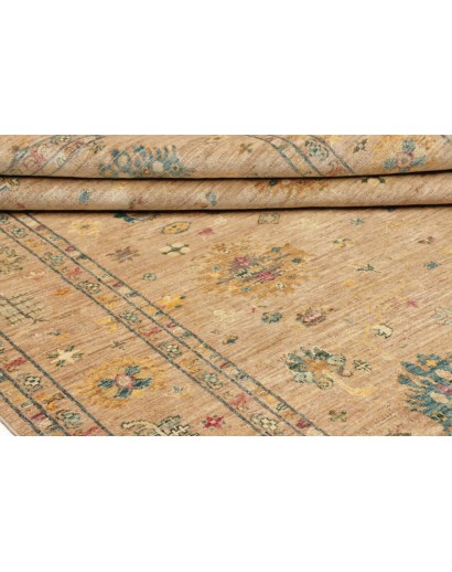 Tappeto Malka Pakistan marrone azzurro 171x230