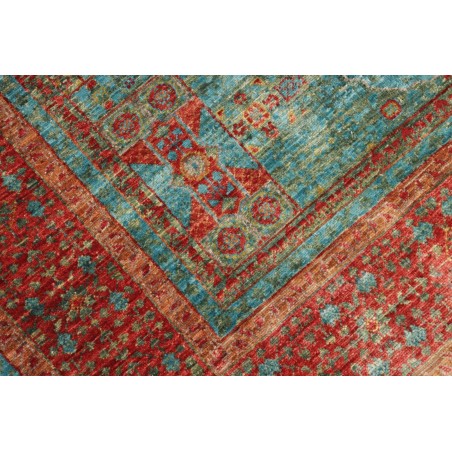 Tappeto Mamlouk Pakistan azzurro grigio 124x182