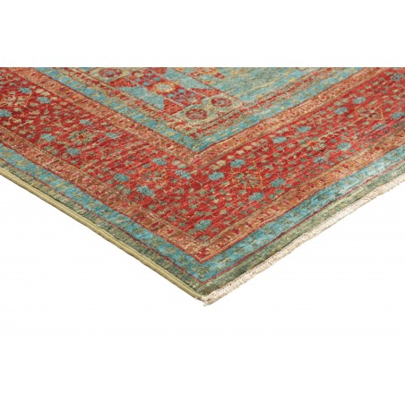 Tappeto Mamlouk Pakistan azzurro marrone 126x182