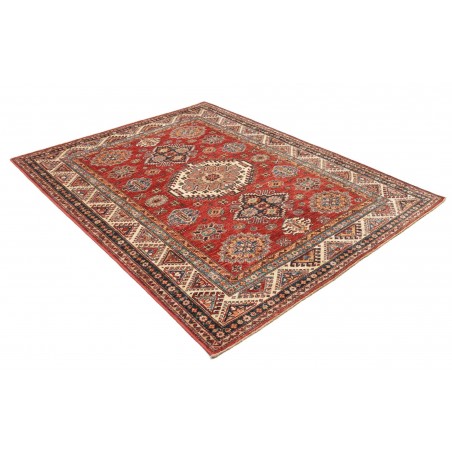 Tappeto Kazak Fine Pakistan marrone giallo 168x222