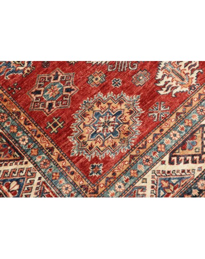 Tappeto Kazak Fine Pakistan marrone giallo 168x222