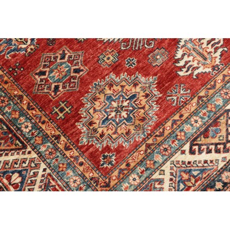 Tappeto Kazak Fine Pakistan marrone giallo 168x222