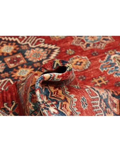 Tappeto Kazak Fine Pakistan marrone giallo 168x222