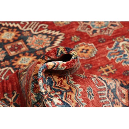 Tappeto Kazak Fine Pakistan marrone giallo 168x222