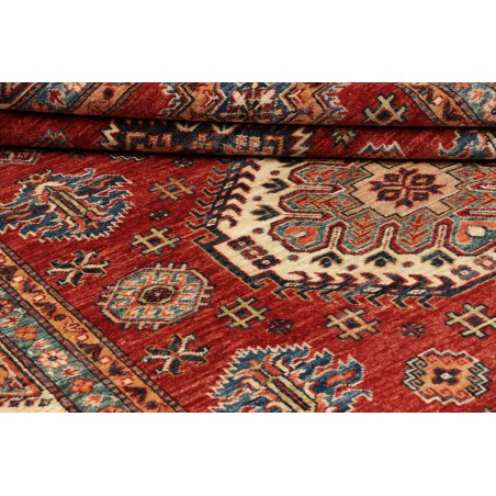 Tappeto Kazak Fine Pakistan marrone giallo 168x222